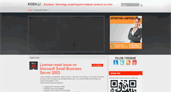 Desktop Screenshot of koda.li